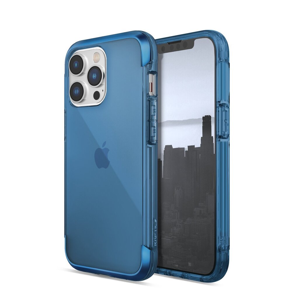 Raptic X-Doria Air iPhone 14 Pro armored blue hinta ja tiedot | Puhelimen kuoret ja kotelot | hobbyhall.fi