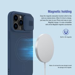 Nillkin CamShield Silky Magnetic Silicone Apple iPhone 14 Pro Max Purple hinta ja tiedot | Puhelimen kuoret ja kotelot | hobbyhall.fi