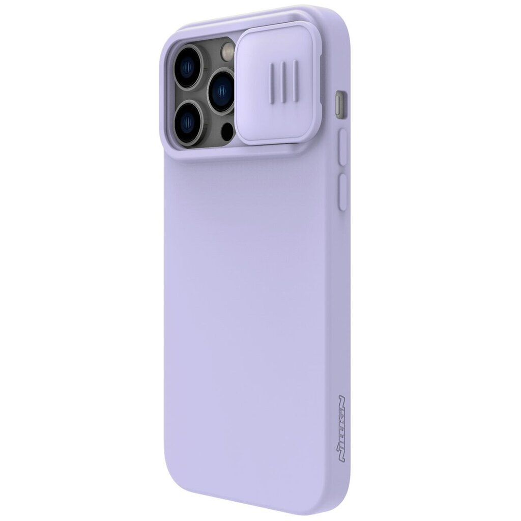 Nillkin CamShield Silky Magnetic Silicone Apple iPhone 14 Pro Max Purple hinta ja tiedot | Puhelimen kuoret ja kotelot | hobbyhall.fi