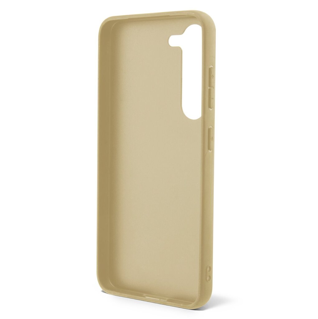 Guess PC|TPU Glitter Flakes Metal Logo Case - Samsung Galaxy S23 kultainen hinta ja tiedot | Puhelimen kuoret ja kotelot | hobbyhall.fi