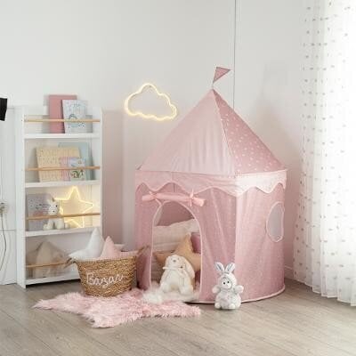 Teltta lapsille Pop Up Pink, 135 cm hinta ja tiedot | Lasten leikkimökit ja -teltat | hobbyhall.fi