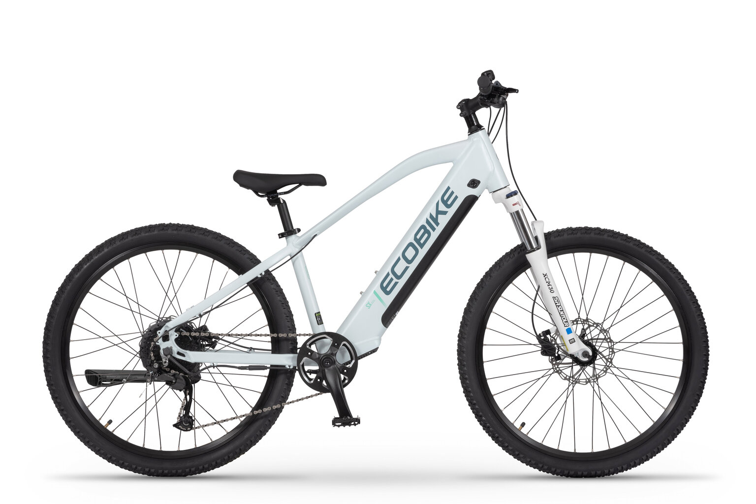 Sähköpyörä Ecobike SX Youth White 14", 2023, valkoinen hinta ja tiedot | Sähköpyörät | hobbyhall.fi
