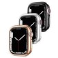 Dux Ducis Samo kotelo kelloille Apple Watch:lle 6 40mm / Watch 5 40mm / Watch 4 40mm / Watch SE 40mm, hopea hinta ja tiedot | Älykellojen ja aktiivisuusrannekkeiden lisätarvikkeet | hobbyhall.fi