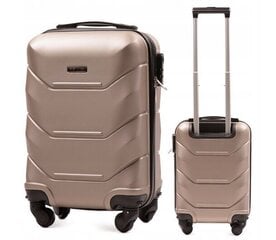 Pieni vaaleanpunainen matkalaukku Wings TD147 (käsimatkatavaroille) S hinta ja tiedot | Matkalaukut ja -kassit | hobbyhall.fi