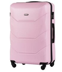 Pieni vaaleanpunainen matkalaukku Wings TD147 (käsimatkatavaroille) S hinta ja tiedot | Matkalaukut ja -kassit | hobbyhall.fi