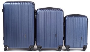 Pieni sininen matkalaukku Wings 2011 (koko S) käsimatkatavaroille hinta ja tiedot | Matkalaukut ja matkakassit | hobbyhall.fi