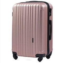 Pieni vaaleanpunainen (ruusukulta) matkalaukku Wings 2011 (koko S) käsimatkatavaroille hinta ja tiedot | Matkalaukut ja matkakassit | hobbyhall.fi