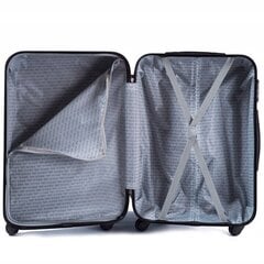 Pieni matkalaukku Wings 28l XS, harmaa hinta ja tiedot | Matkalaukut ja -kassit | hobbyhall.fi