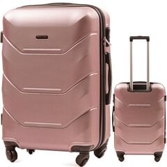 Keskikokoinen matkalaukku Wings 63l M, pinkki hinta ja tiedot | Wings Lapset | hobbyhall.fi