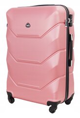Iso matkalaukku Gravitt XXL 92L, pinkki hinta ja tiedot | Matkalaukut ja -kassit | hobbyhall.fi