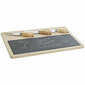 Leikkuulauta DKD Home Decor 33 x 19 x 2,4 cm Luonnollinen Musta hinta ja tiedot | Leikkuulaudat | hobbyhall.fi