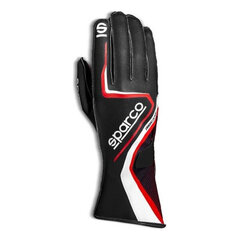 Men's Driving Gloves Sparco Record 2020 Musta hinta ja tiedot | Sparco Autotuotteet | hobbyhall.fi