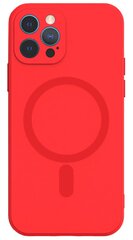 Mocco MagSilicone Soft Back Case Silicone Case for Apple iPhone 14 Pro Red hinta ja tiedot | Puhelimen kuoret ja kotelot | hobbyhall.fi