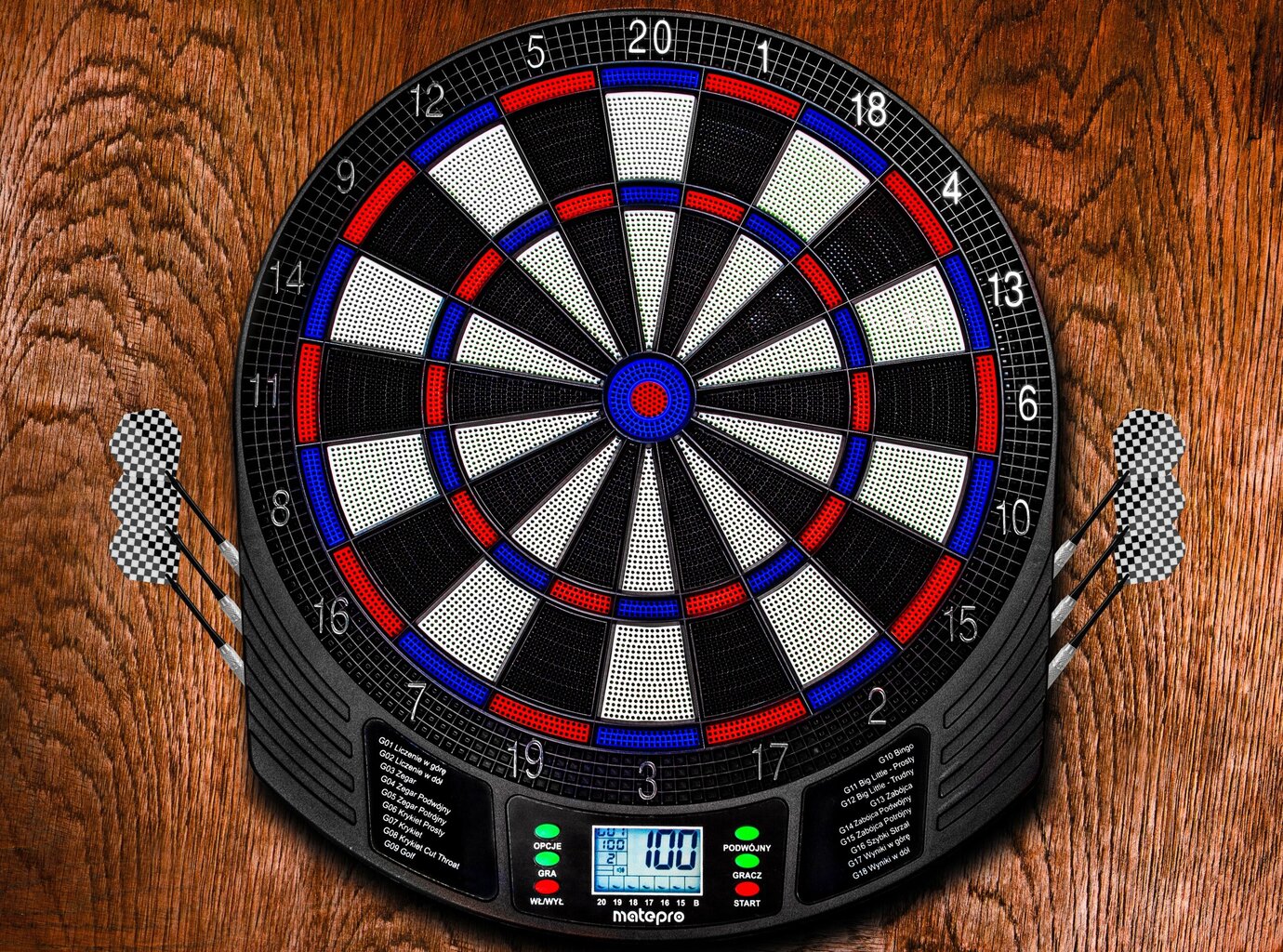 Elektroninen tikkataulu lisävarusteilla Mate Pro CMP-002-02B hinta ja tiedot | Darts | hobbyhall.fi