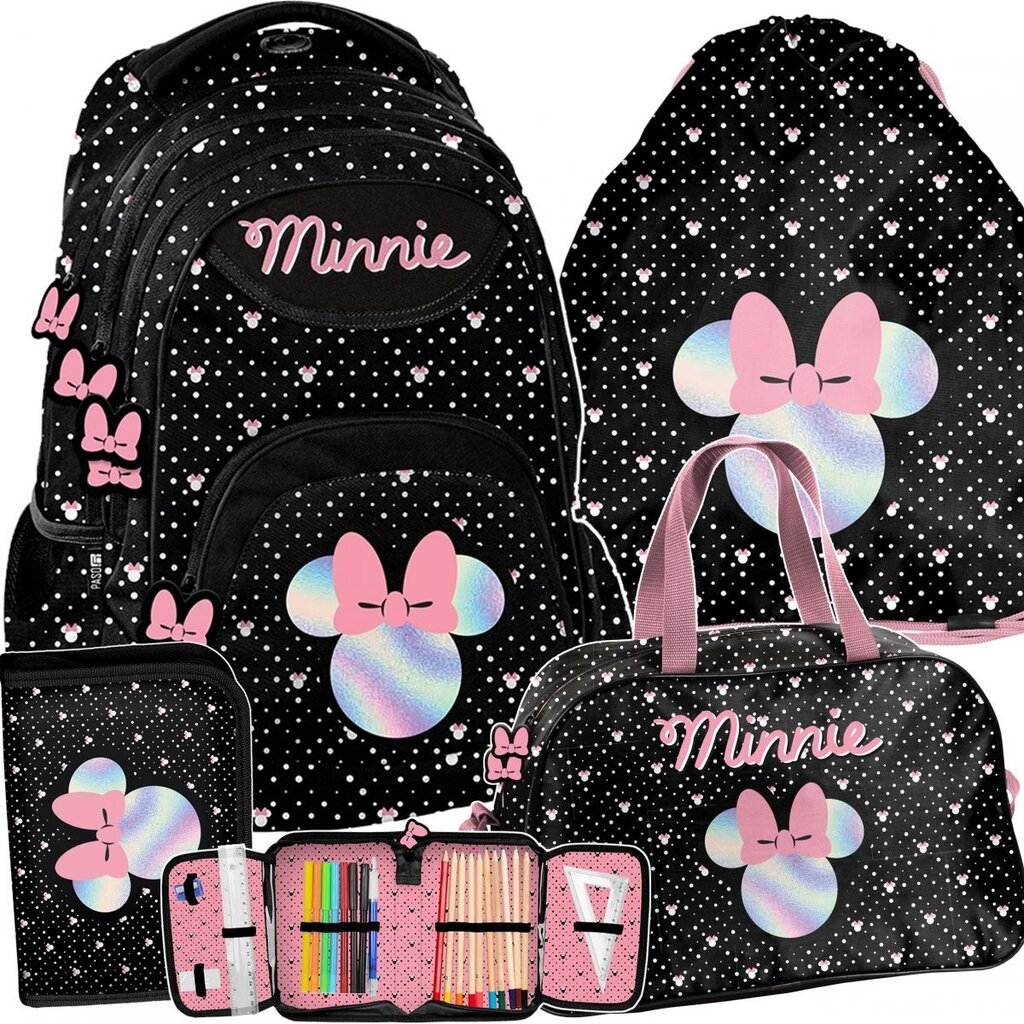 Minni hiiri koulureppu Complete 4-in-1 Disney hinta ja tiedot | Koulureput ja -laukut | hobbyhall.fi