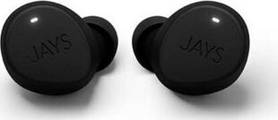 JAYS m-Seven Täysin langattomat kuulokkeet, musta hinta ja tiedot | Jays Tietokoneet ja pelaaminen | hobbyhall.fi