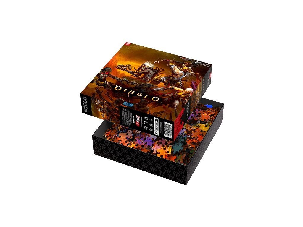 Dieblo Heroes Battle Puzzle 1000kpl. hinta ja tiedot | Palapelit | hobbyhall.fi