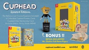 Cuphead Limited Edition Nintendo Switch/Lite hinta ja tiedot | Tietokone- ja konsolipelit | hobbyhall.fi