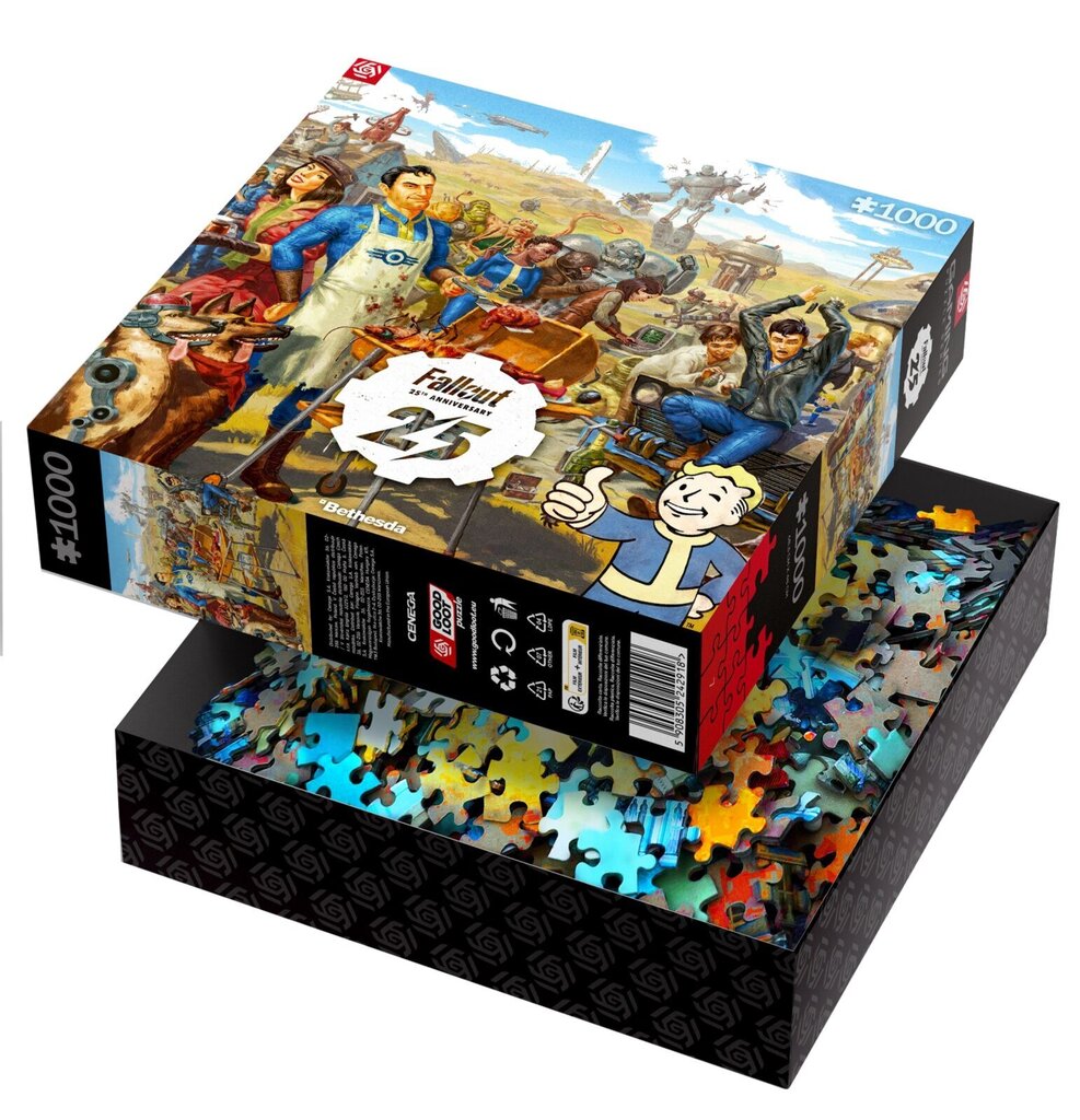 Fallout 25th Anniversary Puzzle 1000kpl hinta ja tiedot | Palapelit | hobbyhall.fi