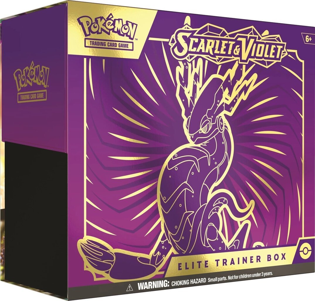 Korttipeli Pokemon TCG Scarlet & Violet Elite - Miraidon, englanniksi hinta ja tiedot | Lautapelit ja älypelit | hobbyhall.fi