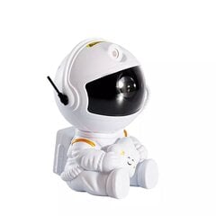 LED 3D galaksi- ja tähtiprojektori, yövalo, astronautti hinta ja tiedot | Juhlakoristeet | hobbyhall.fi