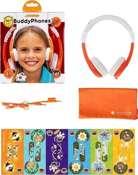 BuddyPhones 3+ Explore 85 hinta ja tiedot | Kuulokkeet | hobbyhall.fi