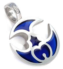 Bico "Mask Oceania" Pieni läpinäkyvä sininen hartsi ja metalliriipus (BTS1 Blue) hinta ja tiedot | Kaulakorut | hobbyhall.fi