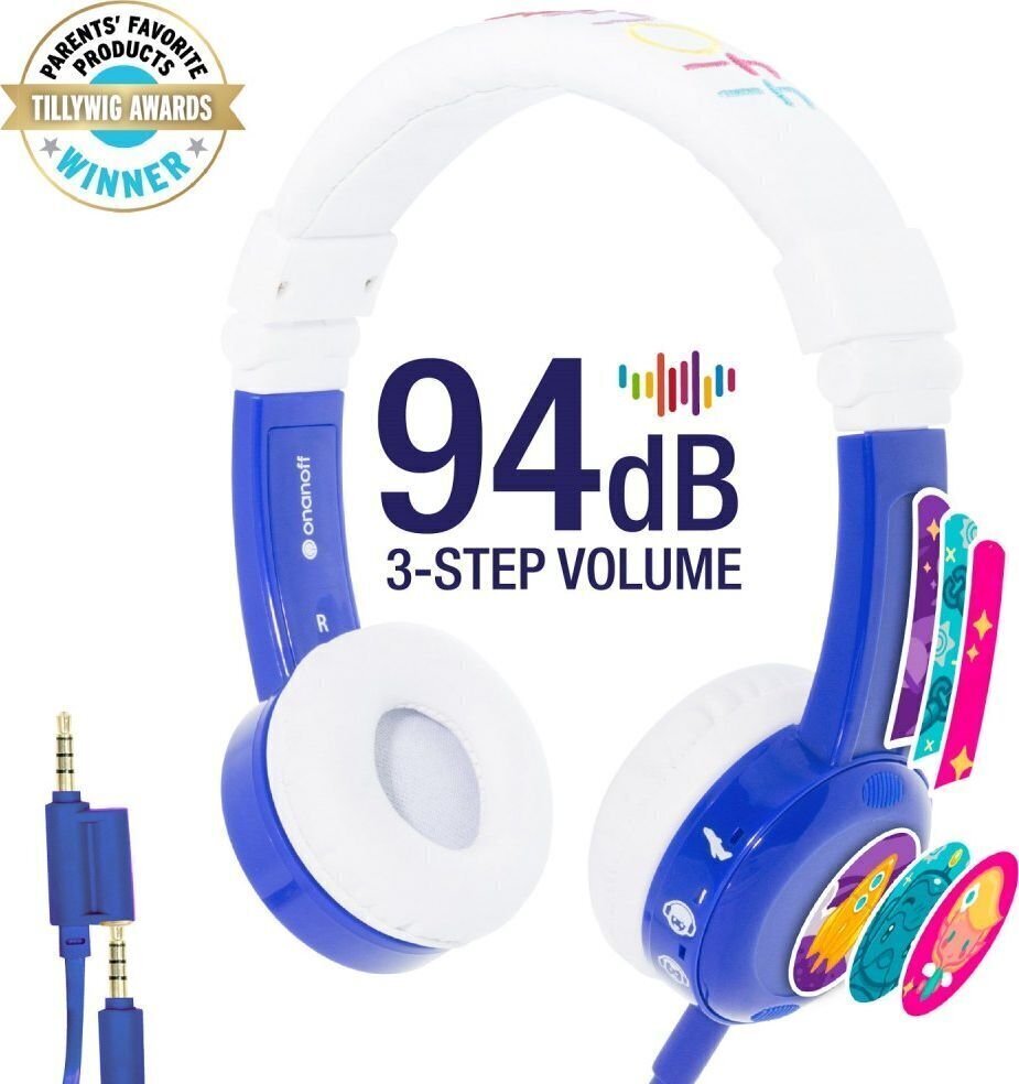 BuddyPhones BP-IF-BLUE-01-K hinta ja tiedot | Kuulokkeet | hobbyhall.fi