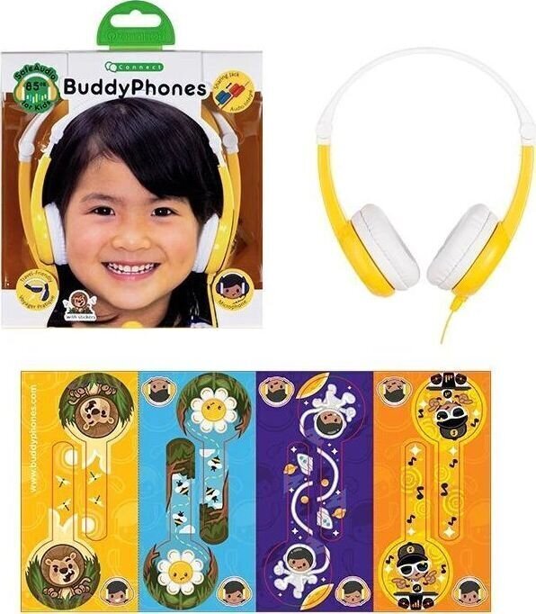 BuddyPhones 3+ Connect 85 hinta ja tiedot | Kuulokkeet | hobbyhall.fi