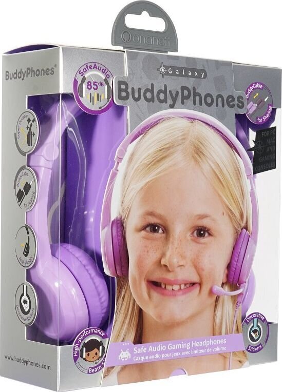 BuddyPhones BP-GALAXY hinta ja tiedot | Kuulokkeet | hobbyhall.fi