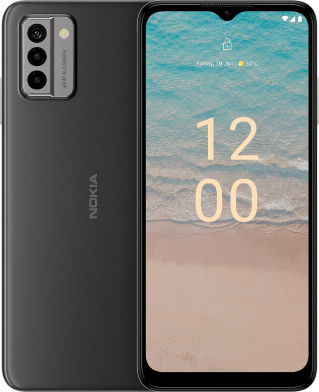 Nokia G22 4/64GB Meteor Gray 101S0609H001 hinta ja tiedot | Matkapuhelimet | hobbyhall.fi
