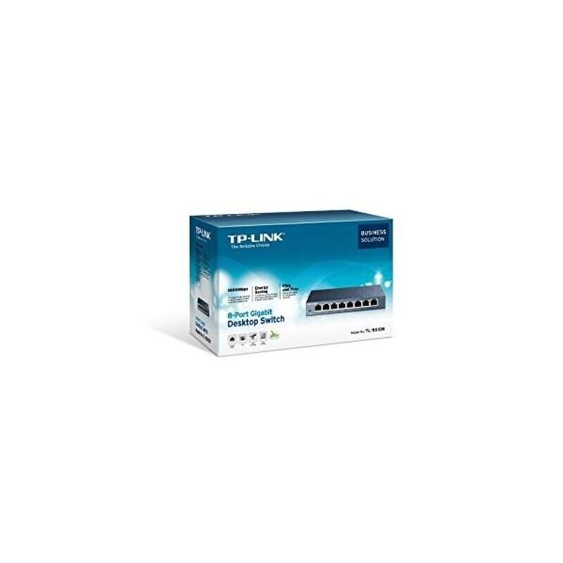 Verkkokytkin TP-Link TL-SG108 hinta ja tiedot | Verkkokytkimet | hobbyhall.fi