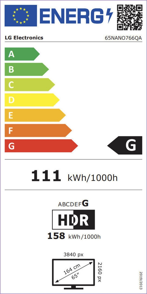 LG 65NANO766QA.AEU hinta ja tiedot | Televisiot | hobbyhall.fi