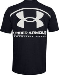 Under Armour HeatGear miehet Performance Big Logo 1357174 urheilupaidat musta M hinta ja tiedot | Miesten T-paidat | hobbyhall.fi