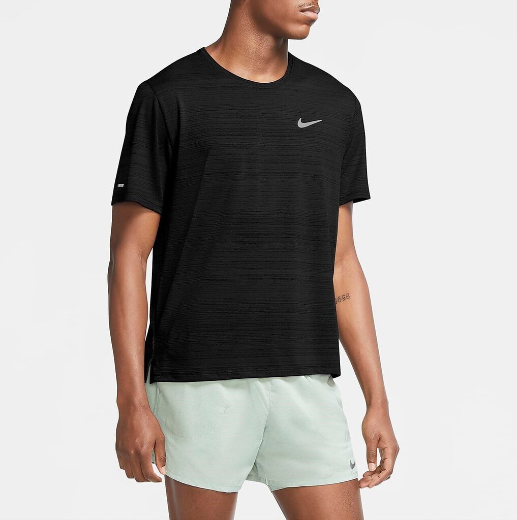 Nike Dri-FIT miehet Miler CU5992-010 urheilupaidat musta M hinta ja tiedot | Miesten urheiluvaatteet | hobbyhall.fi