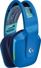 Logitech G733 Lightspeed RGB langattomat pelikuulokkeet (sininen), 981-000943 hinta ja tiedot | Kuulokkeet | hobbyhall.fi