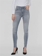 Vero Moda Denim naiset Lux 10241358 kapea istuvuus farkut harmaa M hinta ja tiedot | Naisten farkut | hobbyhall.fi