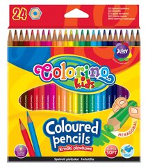 Värikynät COLORINO KIDS, 24 väriä hinta ja tiedot | Colorino Lapset | hobbyhall.fi