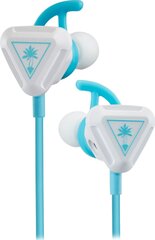 Langalliset pelikuulokkeet Turtle Beach Battle Buds In-Ear - White/Teal hinta ja tiedot | Kuulokkeet | hobbyhall.fi