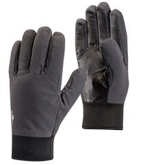 Black Diamond unisex Midweight Softshell 801041 Ski Gloves harmaa tummanharmaa S hinta ja tiedot | Naisten lasketteluvaatteet | hobbyhall.fi