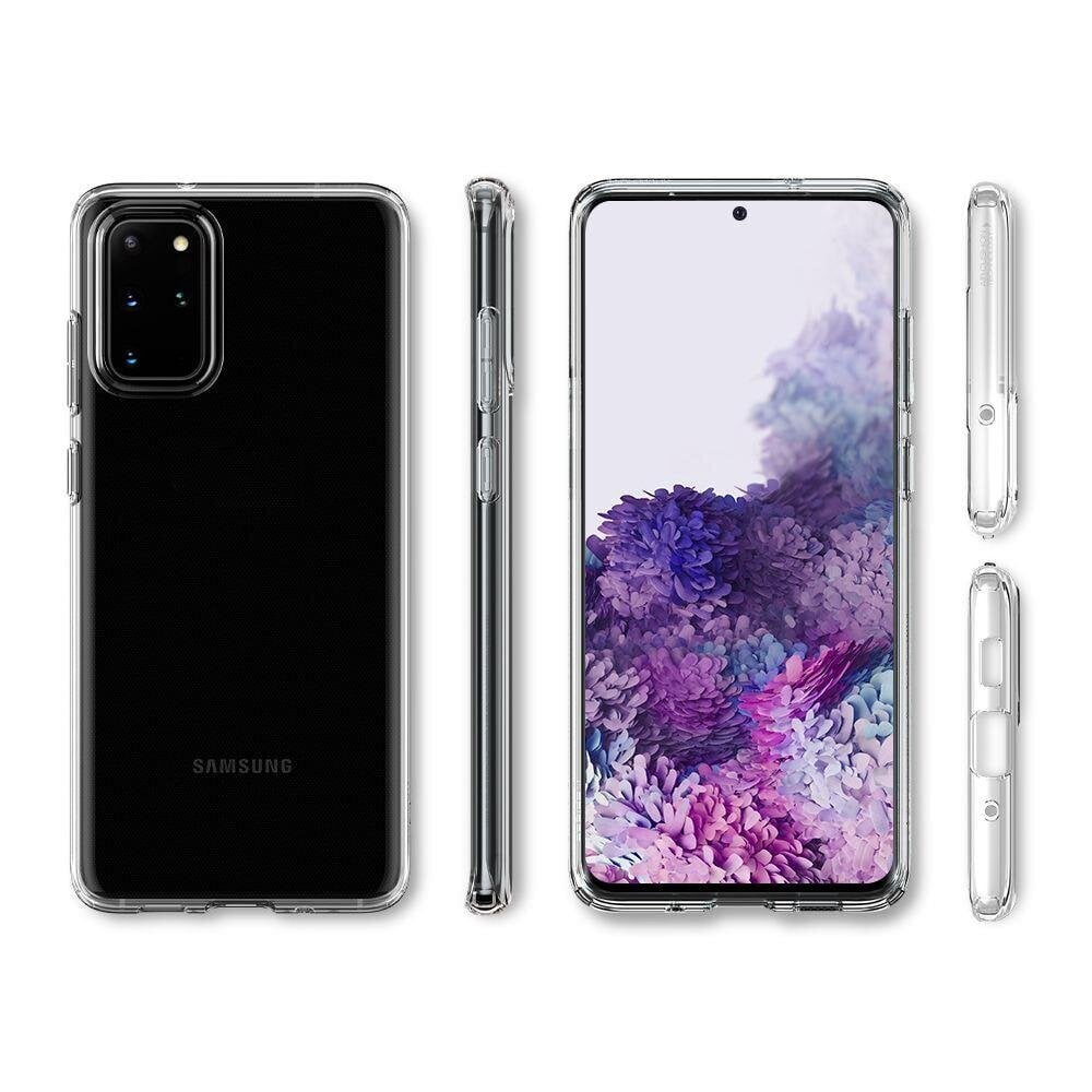 Galaxy S20 Plus suojakuori Spigen Liquid Crystal Clear hinta ja tiedot | Puhelimen kuoret ja kotelot | hobbyhall.fi