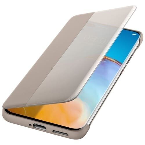 Huawei P40 Pro suojakotelo Smart View, ruskea hinta ja tiedot | Puhelimen kuoret ja kotelot | hobbyhall.fi