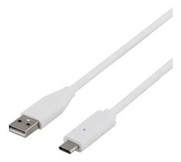 Deltaco, USB 2.0 -kaapeli, 2 m hinta ja tiedot | Puhelinkaapelit | hobbyhall.fi
