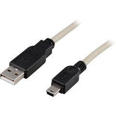 Deltaco USB-A / Mini-USB B -kaapeli, 0,5 m hinta ja tiedot | Puhelinkaapelit | hobbyhall.fi