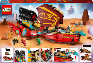 71797 LEGO® NINJAGO Kohtalon alus – kilpailu aikaa vastaan hinta ja tiedot | LEGOT ja rakennuslelut | hobbyhall.fi