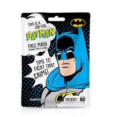 Lakštinė veido kaukė Mad Beauty DC Batman, 25ml hinta ja tiedot | Lasten ja äitiysajan kosmetiikka | hobbyhall.fi