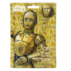 Kasvonaamio Mad Beauty Star Wars C3PO, hunaja, 25ml hinta ja tiedot | Mad Beauty Kosmetiikka | hobbyhall.fi