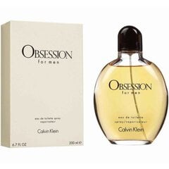 Calvin Klein Obsession for Men EDT, 200ml hinta ja tiedot | Naisten hajuvedet | hobbyhall.fi