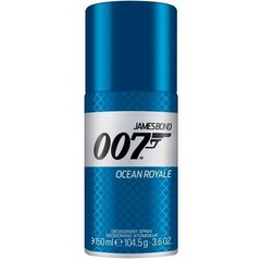 James Bond 007 Ocean Royale Spray Deodorantti miehille, 150 ml hinta ja tiedot | Miesten ihonhoito | hobbyhall.fi