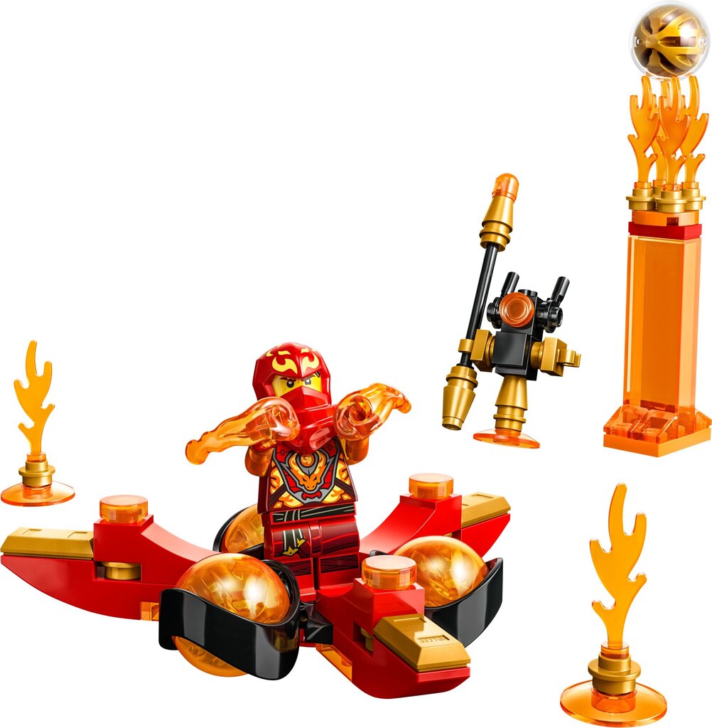 71777 LEGO® NINJAGO Lohikäärmevoiman Kai spinjitzu-voltti hinta ja tiedot | LEGOT ja rakennuslelut | hobbyhall.fi